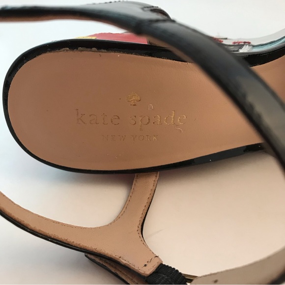 Kate Spade Dora Taco Truck Patent Leather Shoes Size 7.5 - Picture 10 of 13